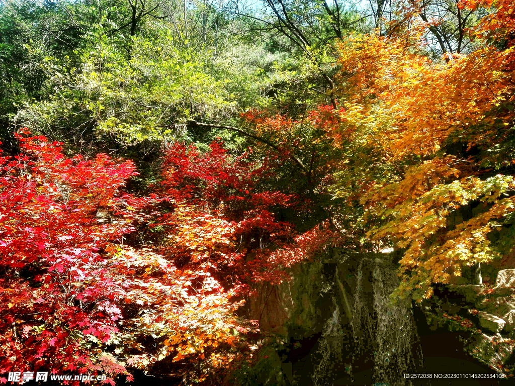 济南九如山瀑布群景区