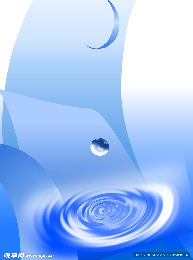 蓝色展板背景图