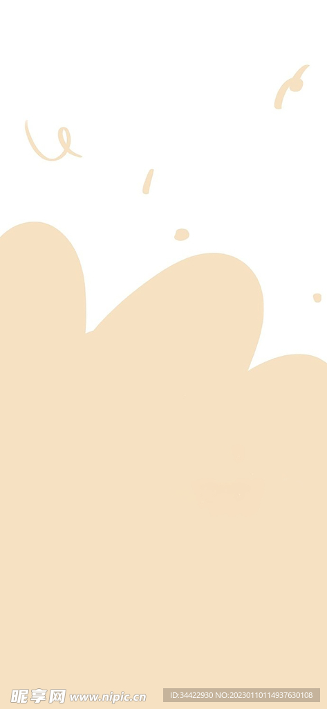 可爱简约背景