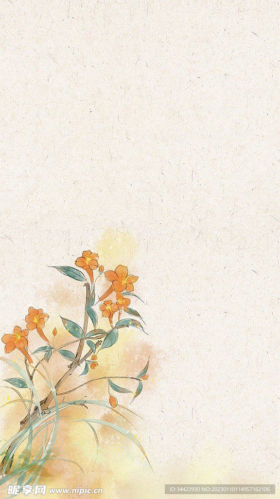 简单素雅的古风背景