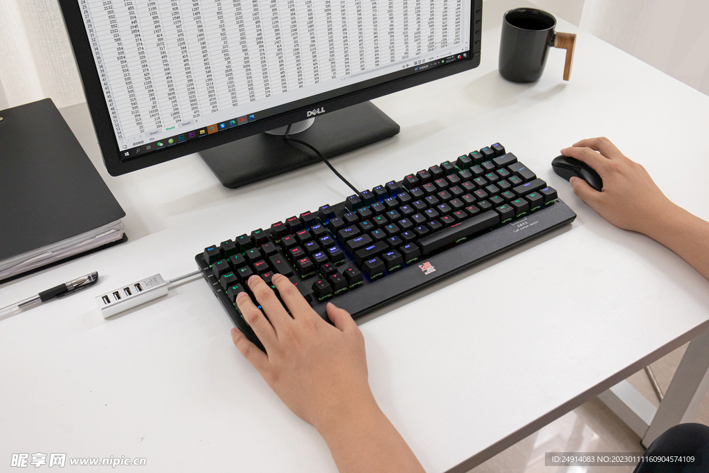 泽溢左手机械键盘三模版