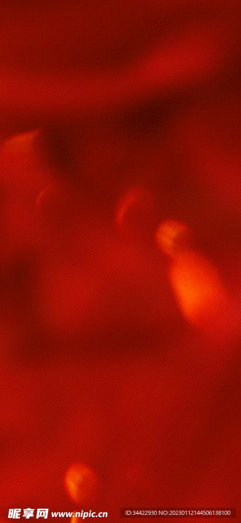 新年红色光晕立体高质感背景