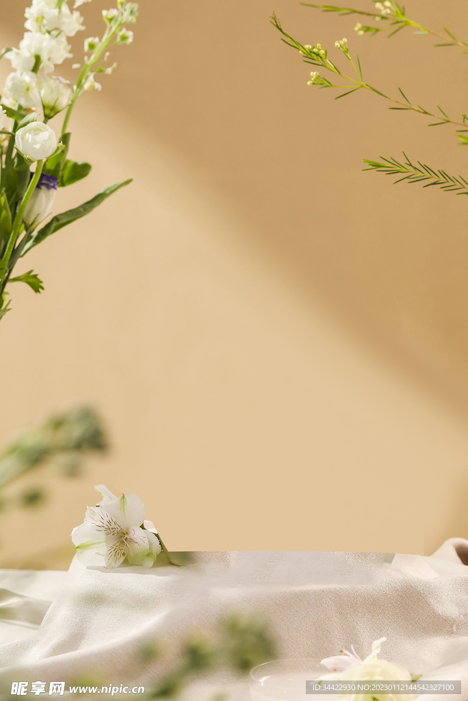 小清新暖色背景