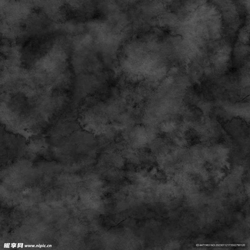 黑色水彩纹理图片