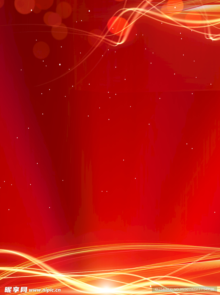 红色背景