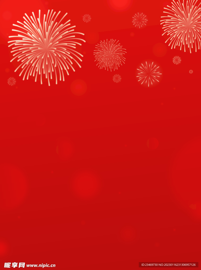 红色背景