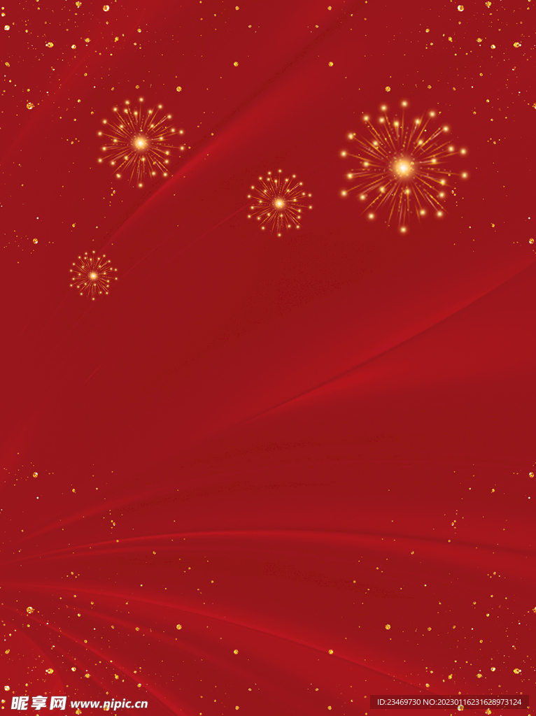 红色背景
