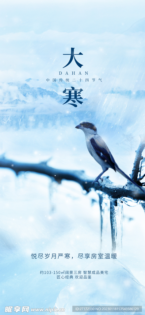 大寒海报