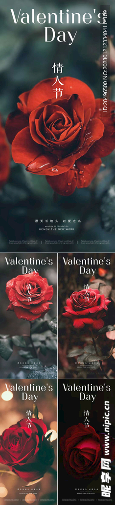 情人节214520七夕海报