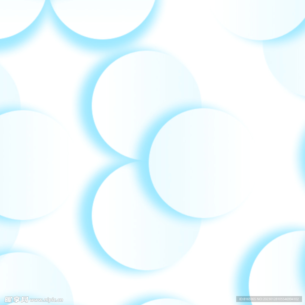 浅蓝色圆形底纹背景