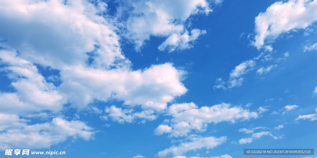 蓝天白云背景