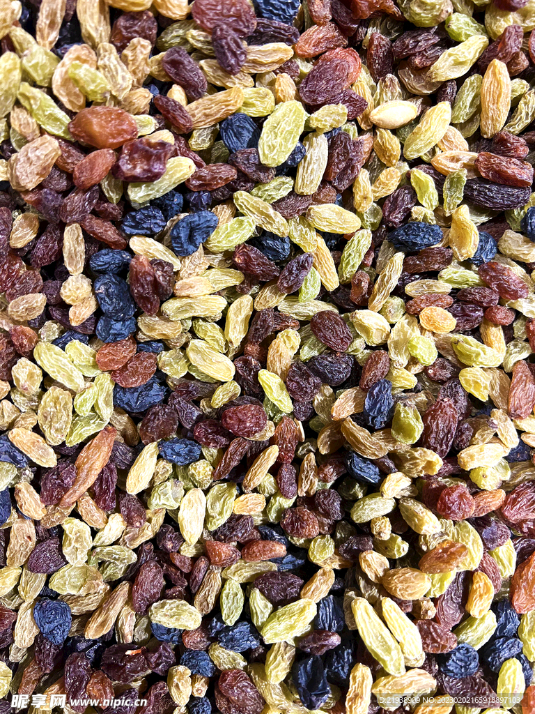 四色葡萄干