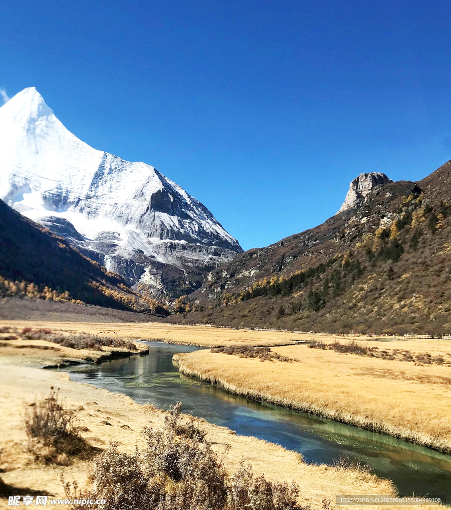四川稻城亚丁风光