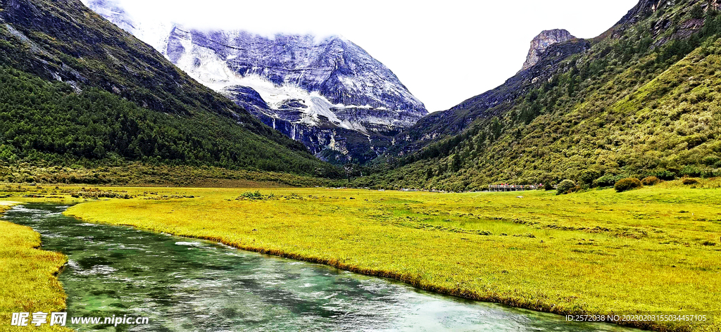 四川稻城亚丁风光