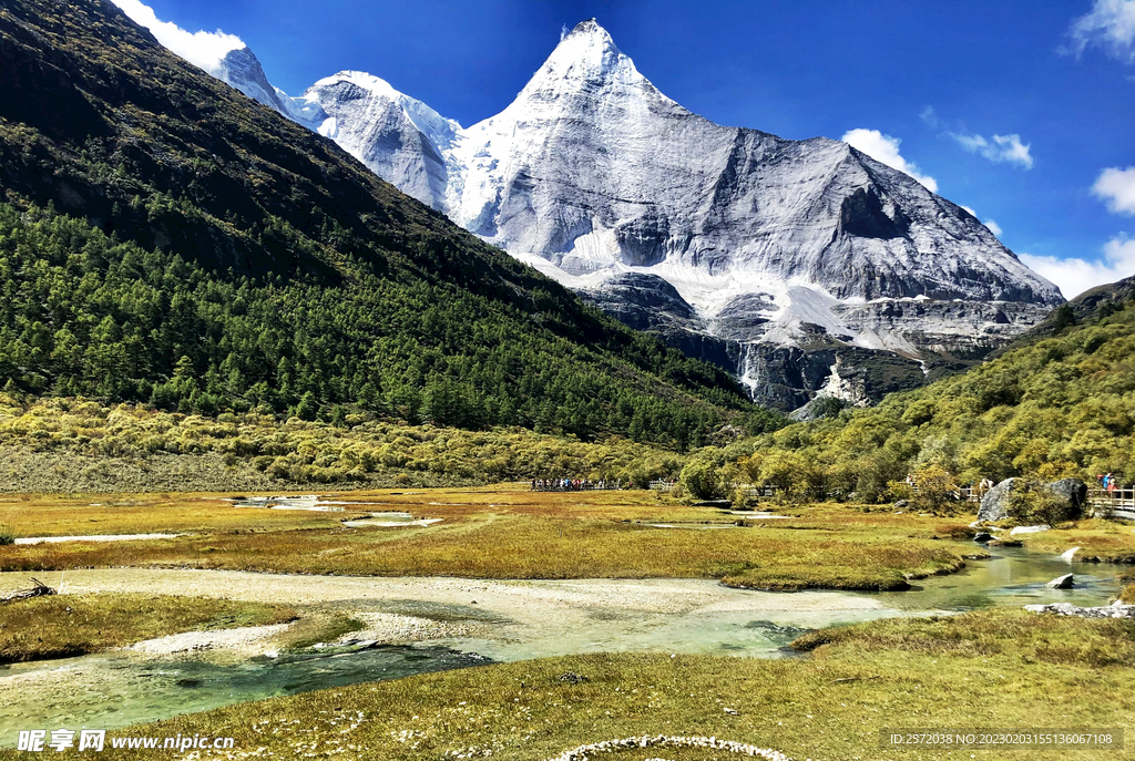 四川稻城亚丁风光