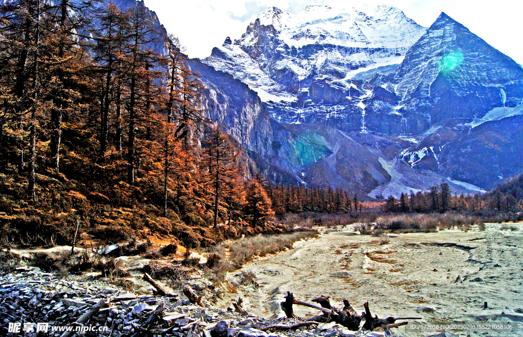 四川稻城亚丁风光