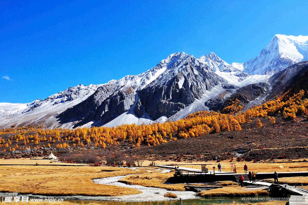 四川稻城亚丁风光