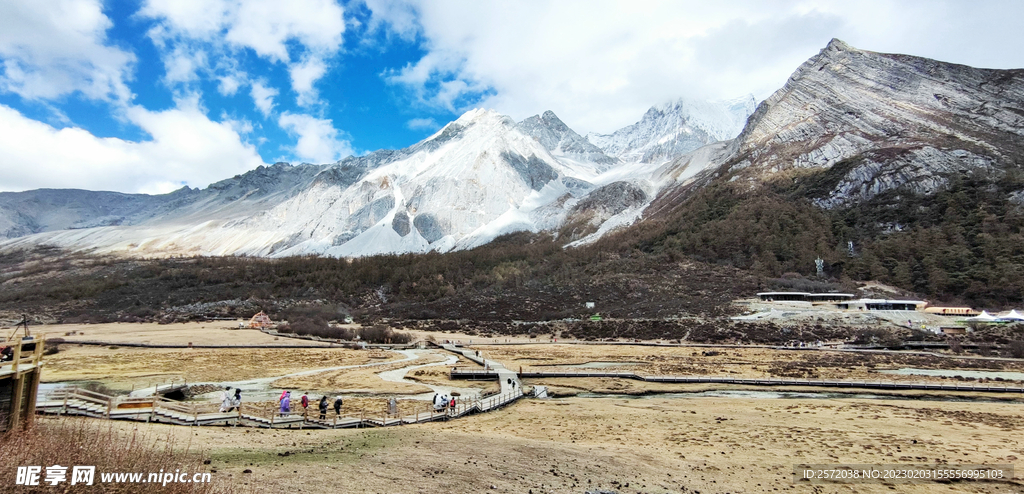 四川稻城亚丁风光