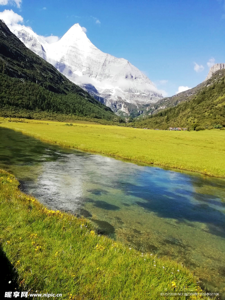 四川稻城亚丁风光