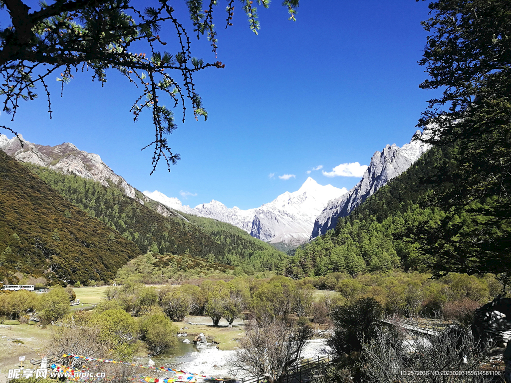 四川稻城亚丁风光