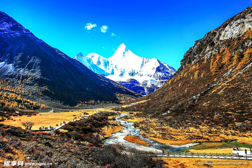 四川稻城亚丁风光
