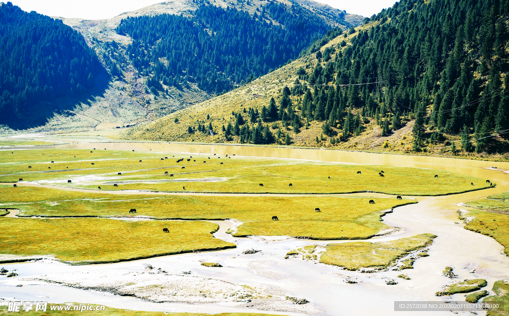 四川稻城亚丁风光