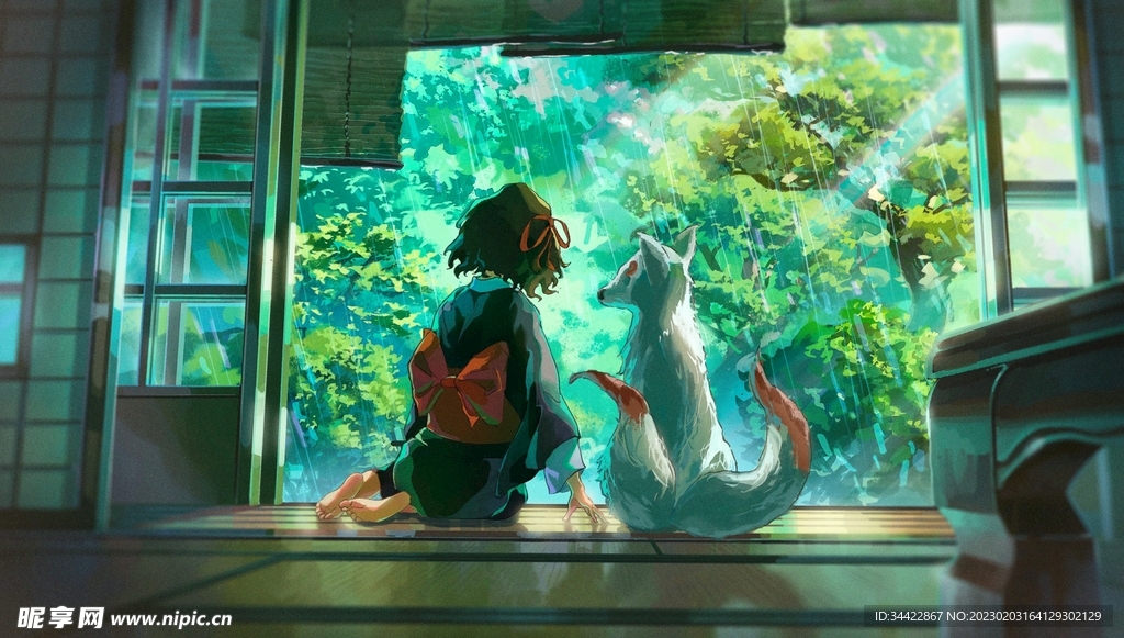 两只尾巴的狐狸