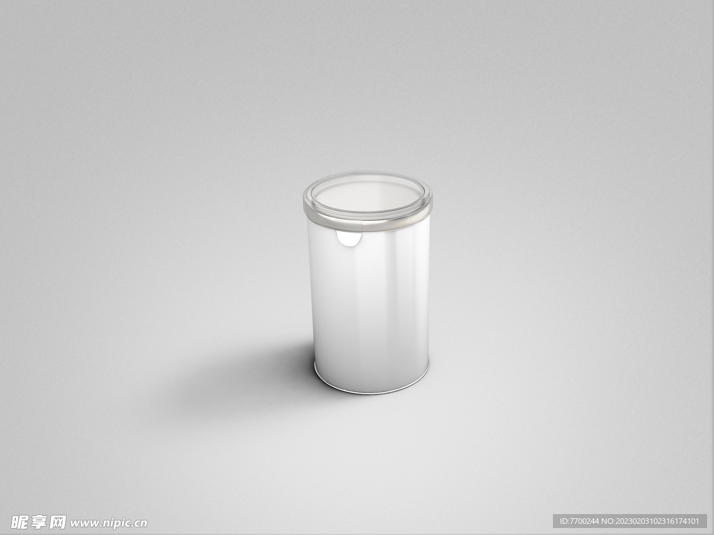 薯片包装纸筒样机