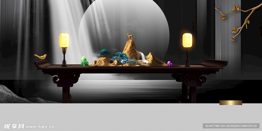 古风房地产广告