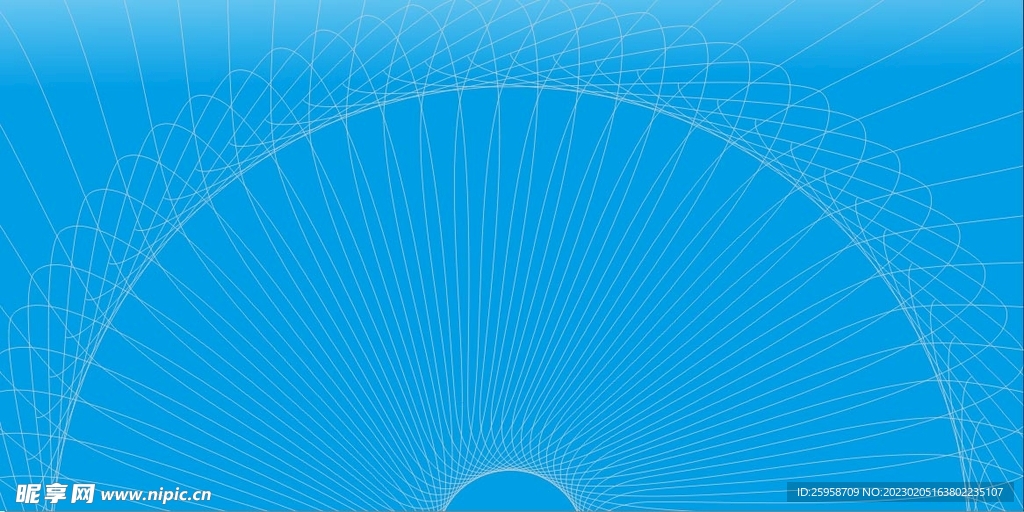  蓝底线条素材
