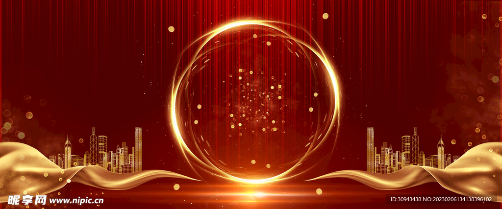 红色喜庆背景图