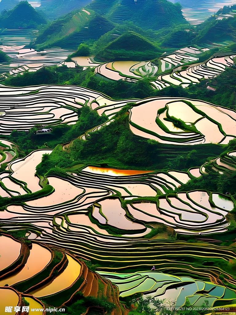 梯田风景
