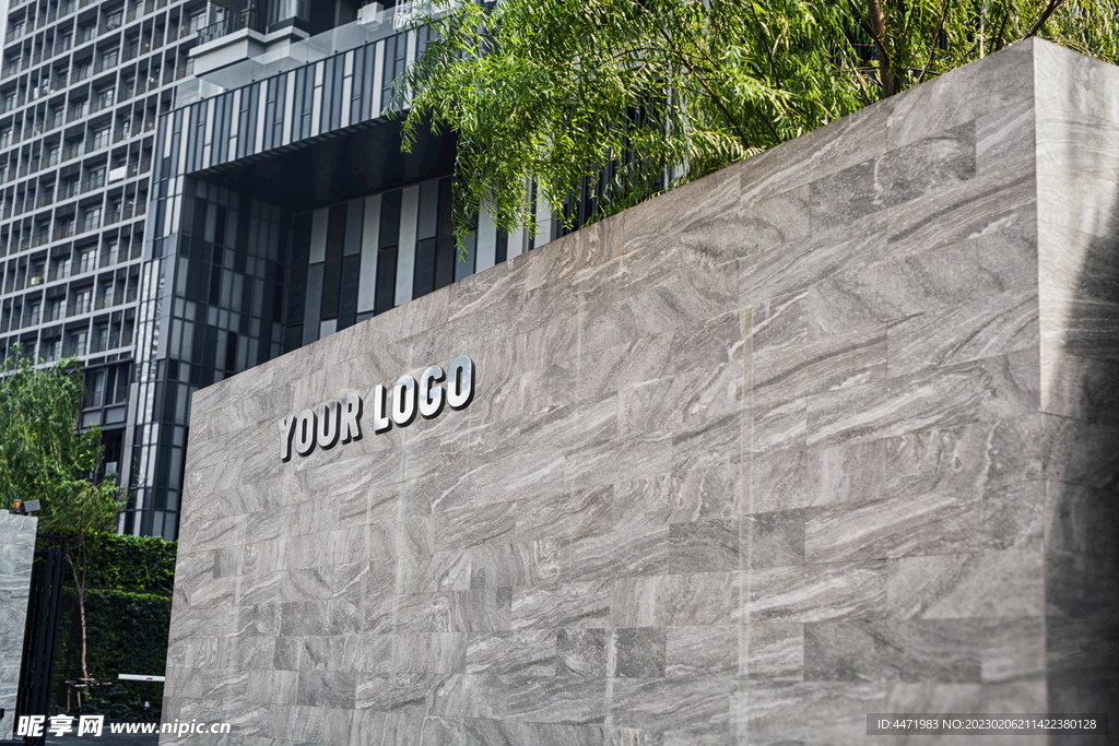 公司形象logo样机 