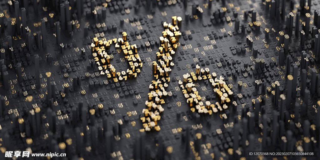 金色金属质感黑金