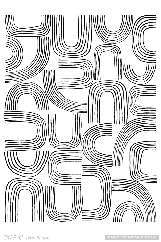 时尚个性客厅装饰画无框画