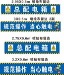 配电箱  规范操作 当心触电