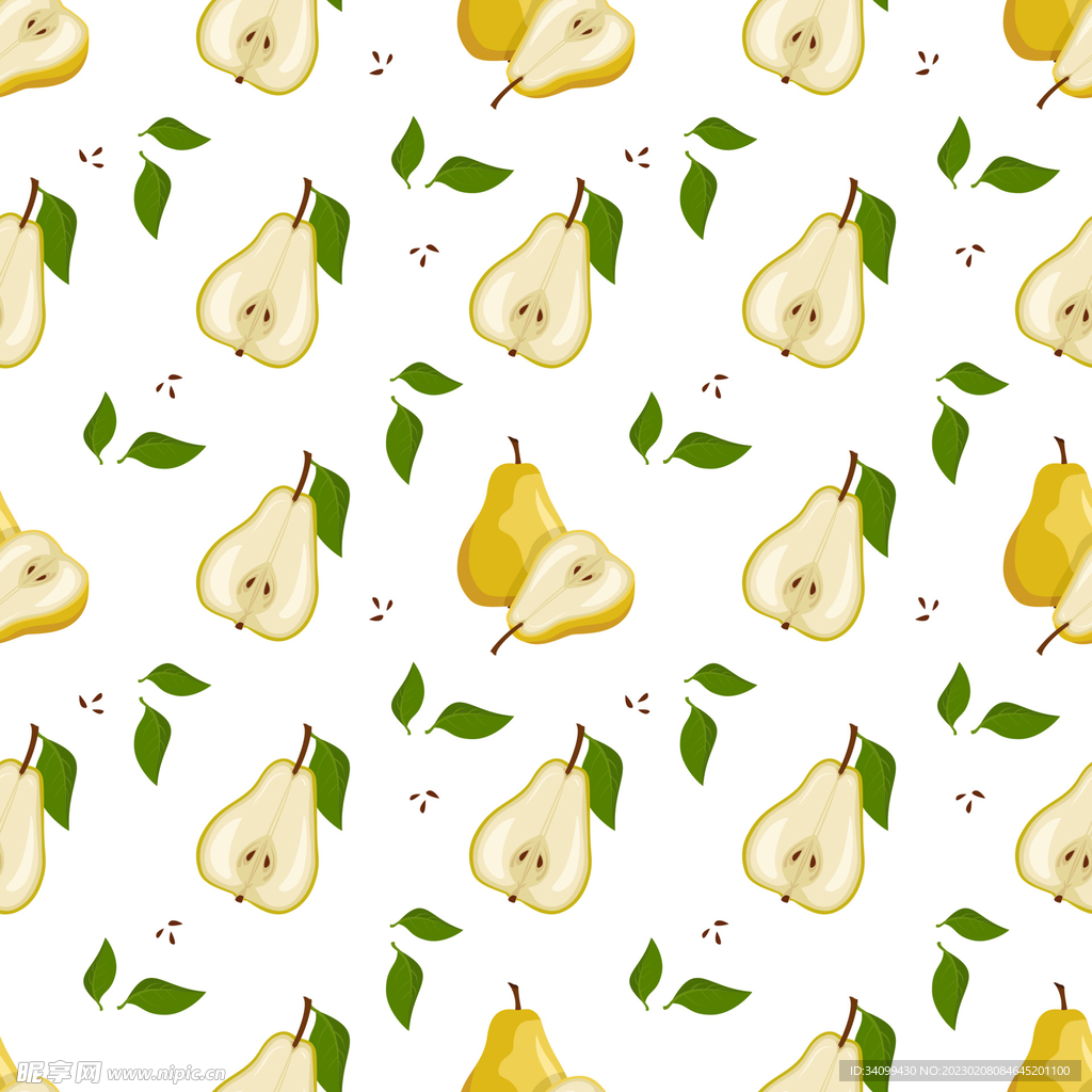 梨图案