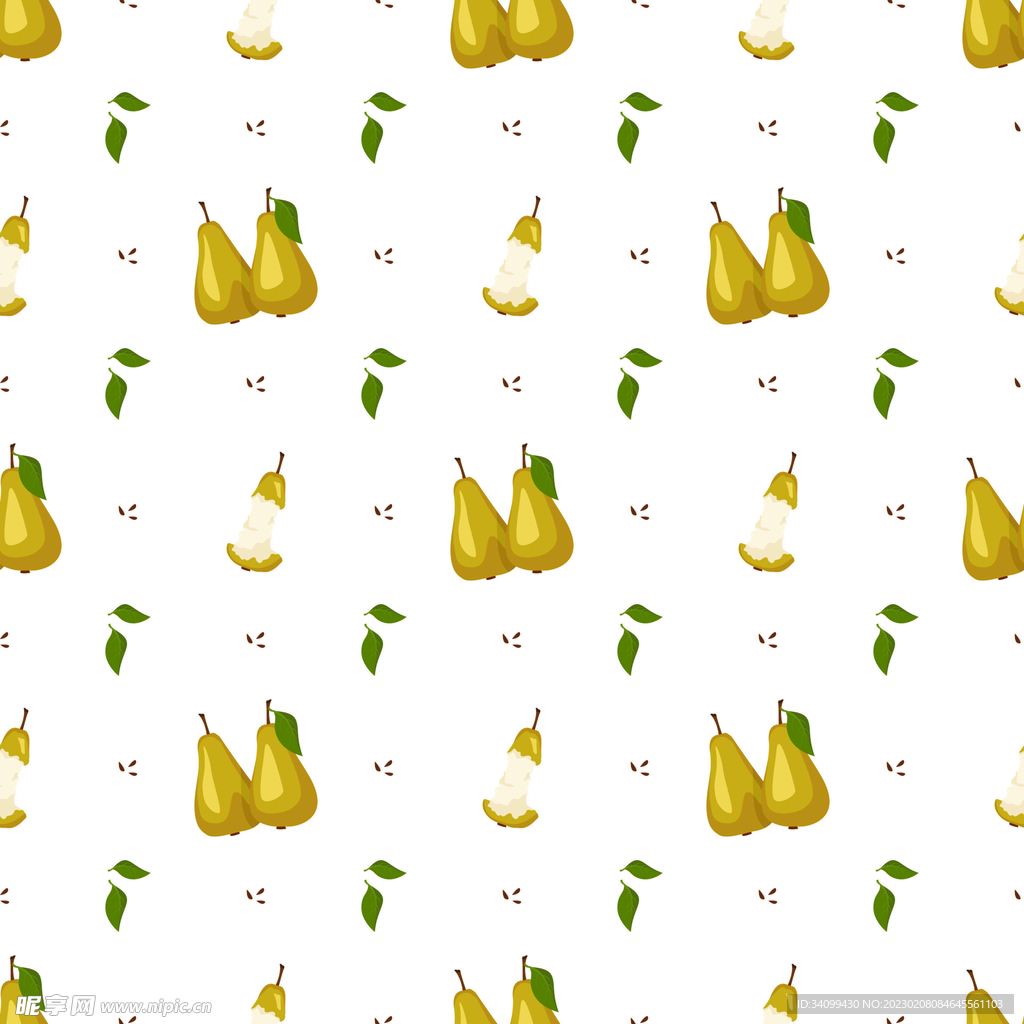梨图案