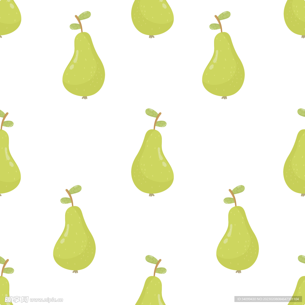 梨图案