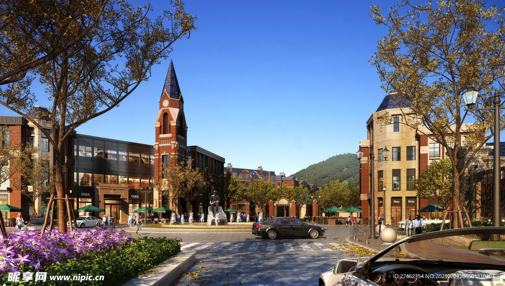 建筑效果图素材