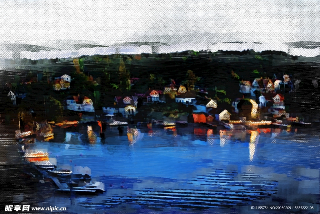 现代油画装饰画