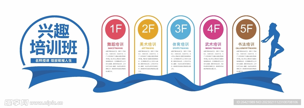 培训机构兴趣班创意文化墙