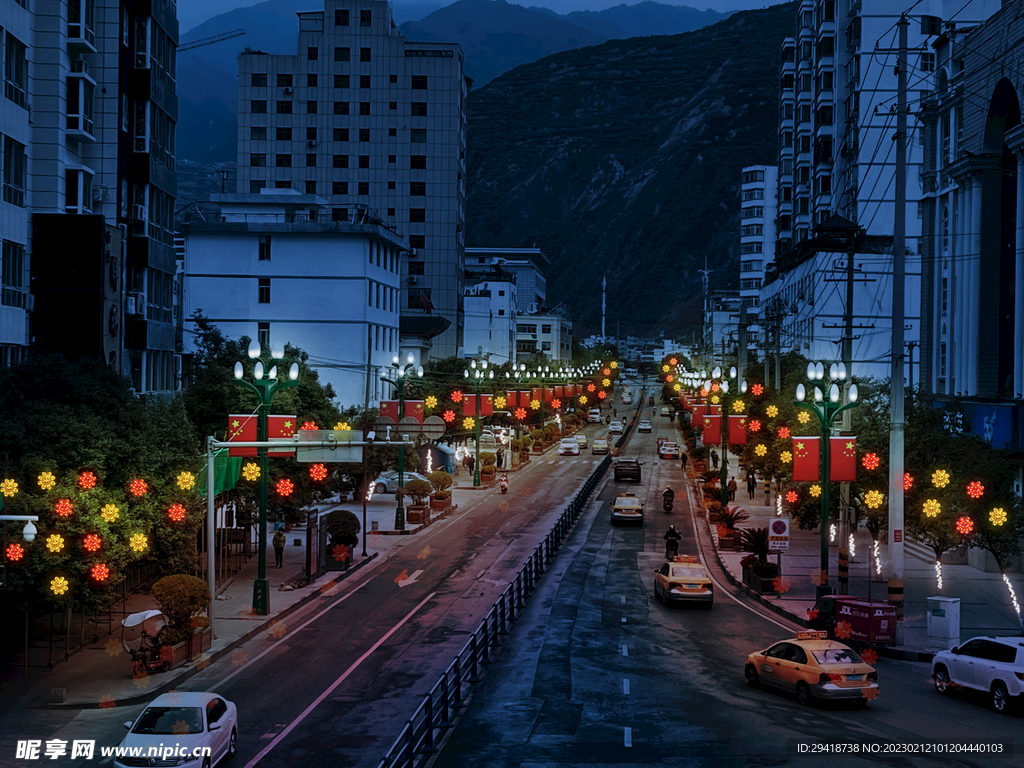 道路景观夜景亮化设计
