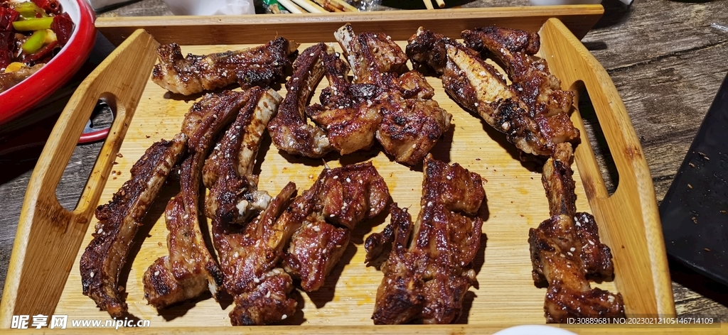烤羊排