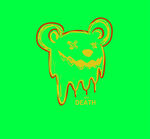 红黄线条液体熊