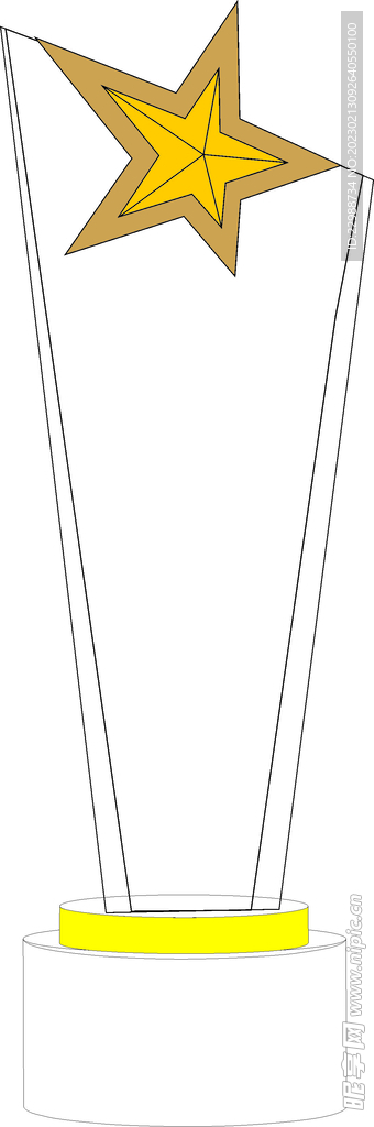 奖杯模板