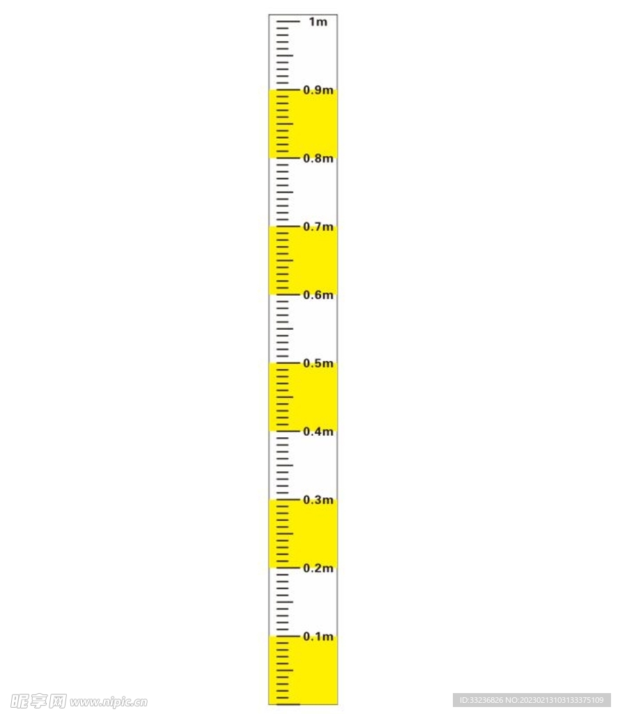 标尺 刻度尺 水位线