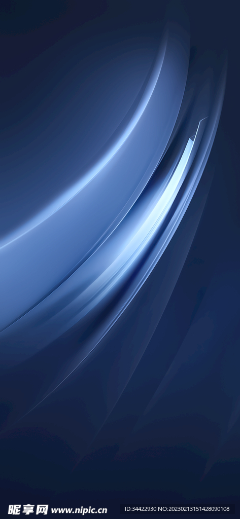 蓝色线性渐变背景