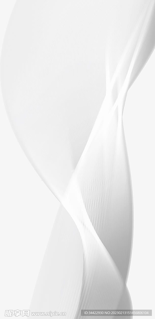 白色曲线背景