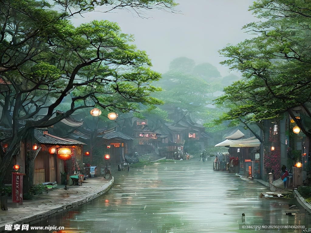 江南小镇 